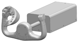 C-130J Pilot Yoke Mechanism and Handle  - USB_Ethernet - Desktop