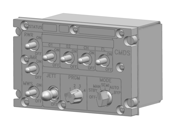 F-16 CMDS PANEL