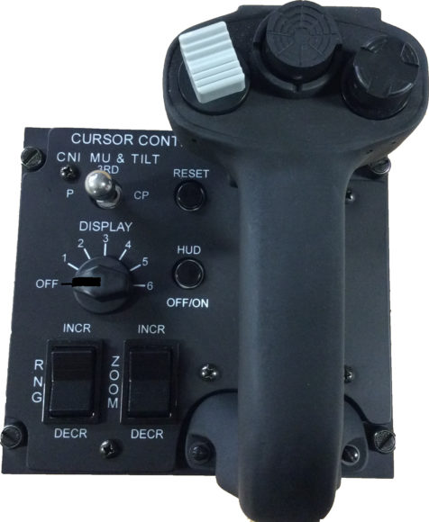 C-130J Cursor Control Panel (CCP) - USB/Ethernet - Dzus Mount