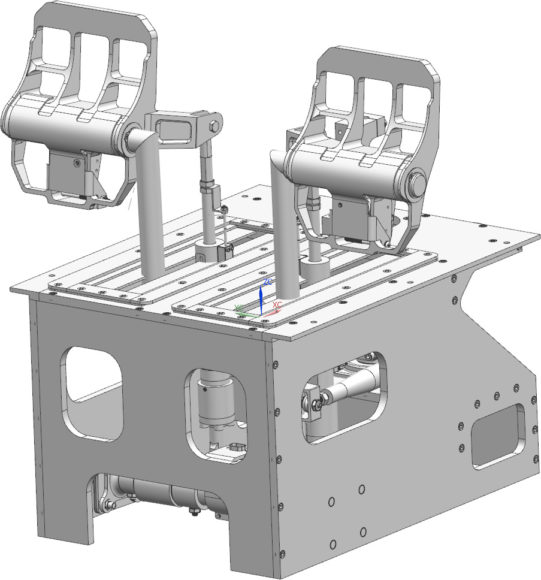 UH-60M Yaw Pedal Assembly