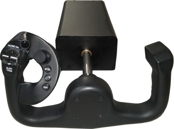 C-130J Co-Pilot Yoke Mechanism and Handle  - USB_Ethernet - Desktop